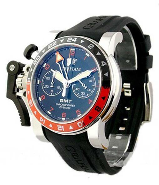 Graham Chronofighter Oversize GMT 2OVASGMT.B01A.K10B Replica Watch